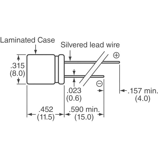 PLF0G681MDO1 Nichicon  Aluminium-Polymer-Kondensatoren